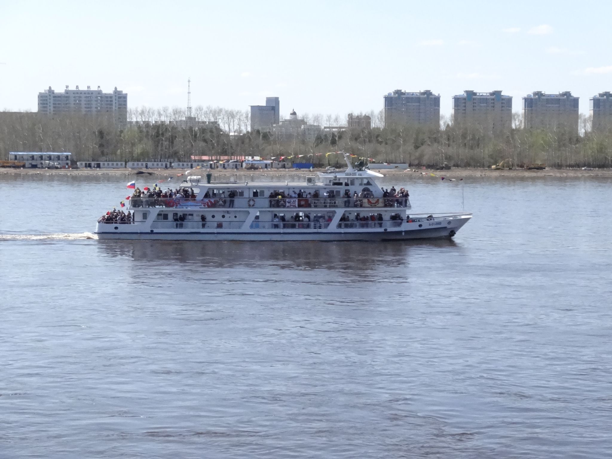 Теплоходы сделают последние рейсы между Благовещенском и Хэйхэ 