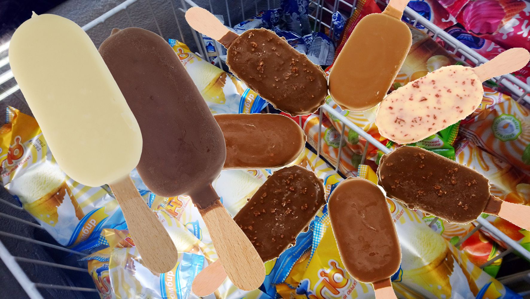 Для детей мороженое - всегда сладость и радость!