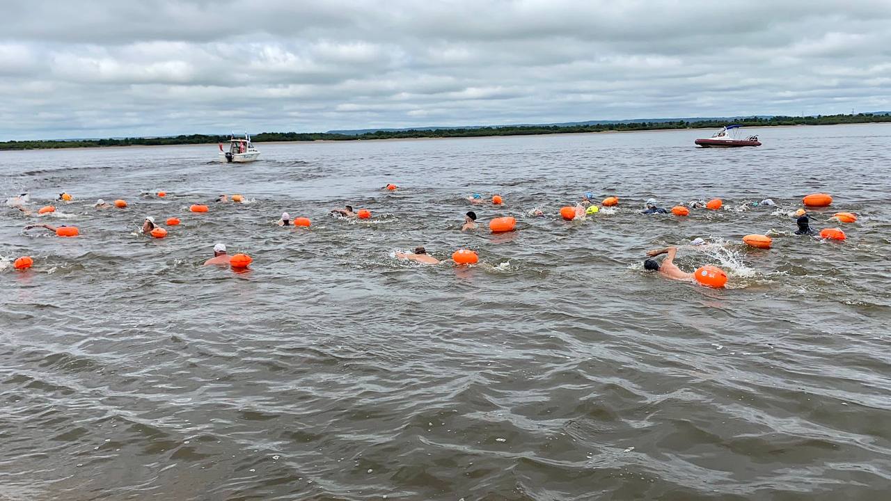 Пловцы преодолели олимпийскую дистанцию в Амурской области