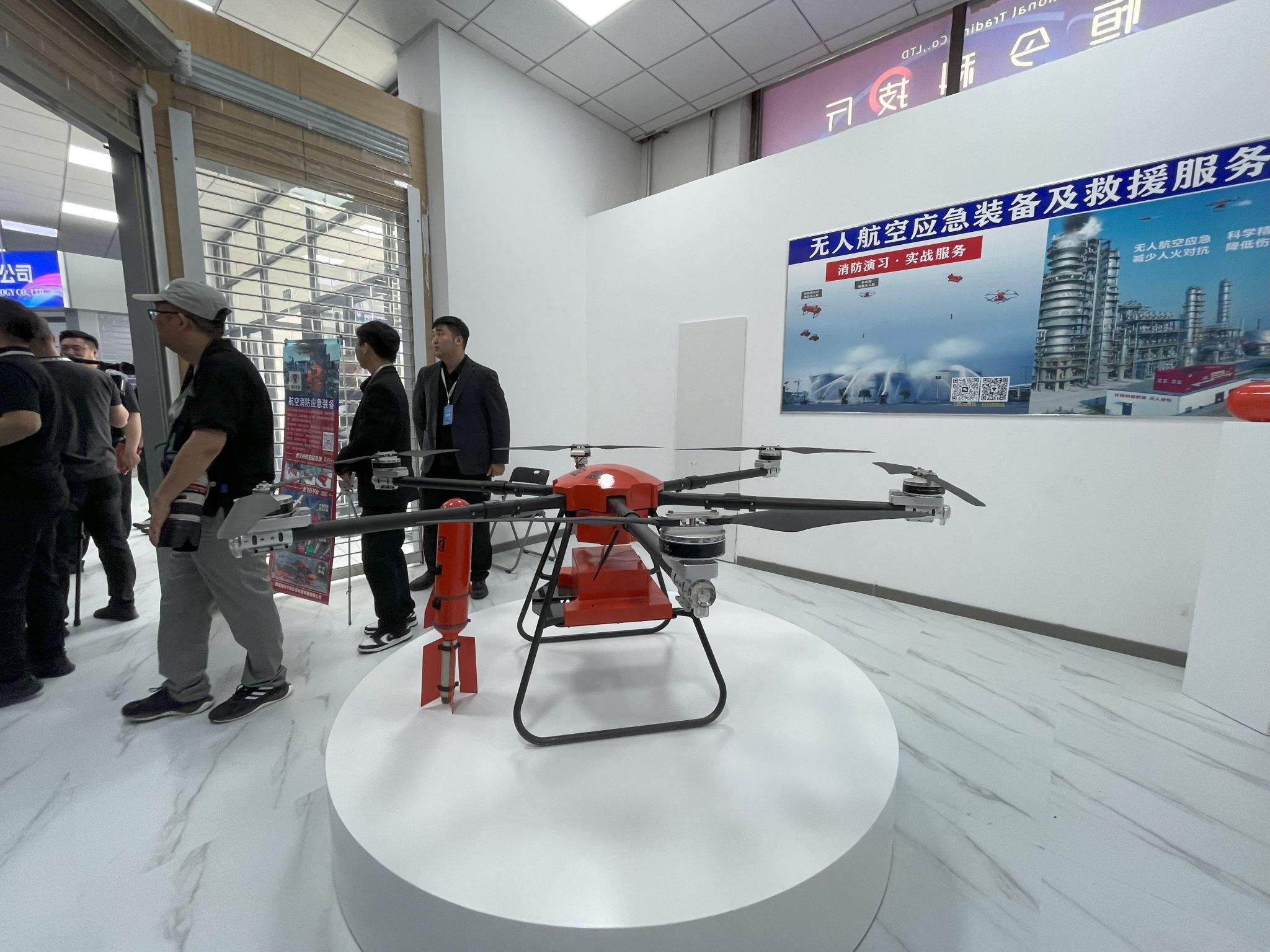 Новые дроны показали амурчанам в Китае 