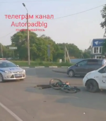 Велосипедиста сбил автомобиль в Благовещенске