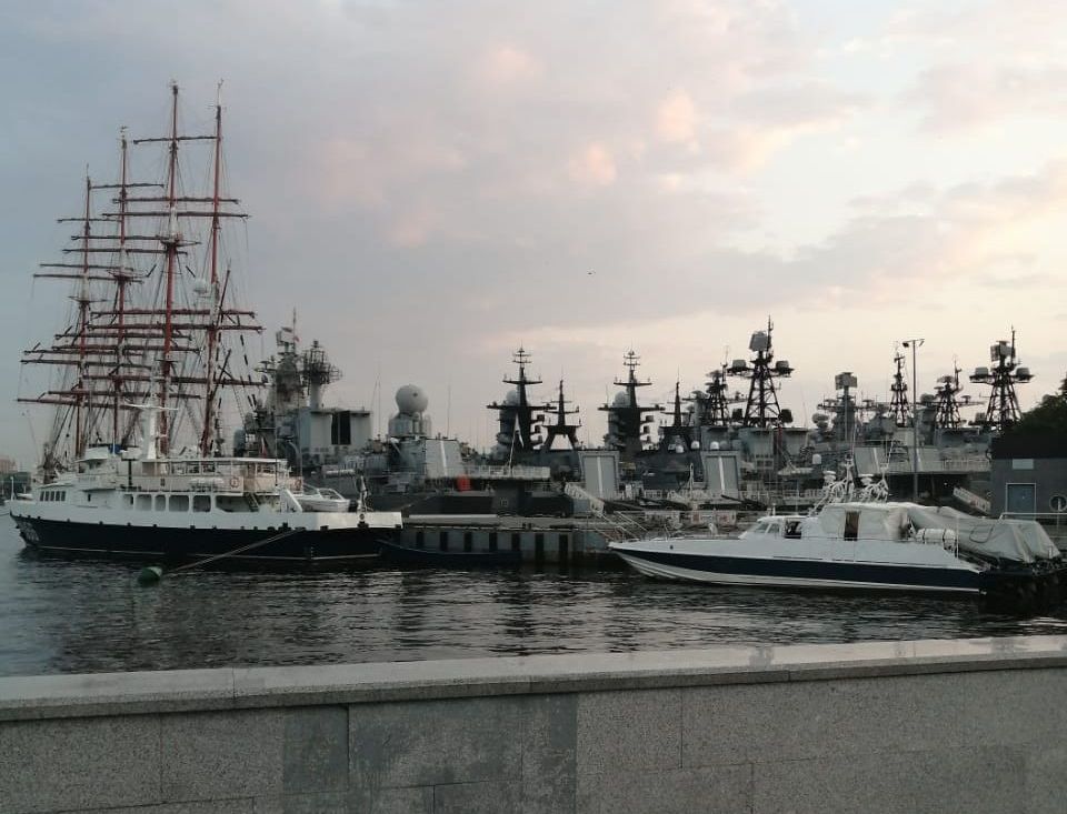 Главный военно-морской парад состоится в Санкт-Петербурге