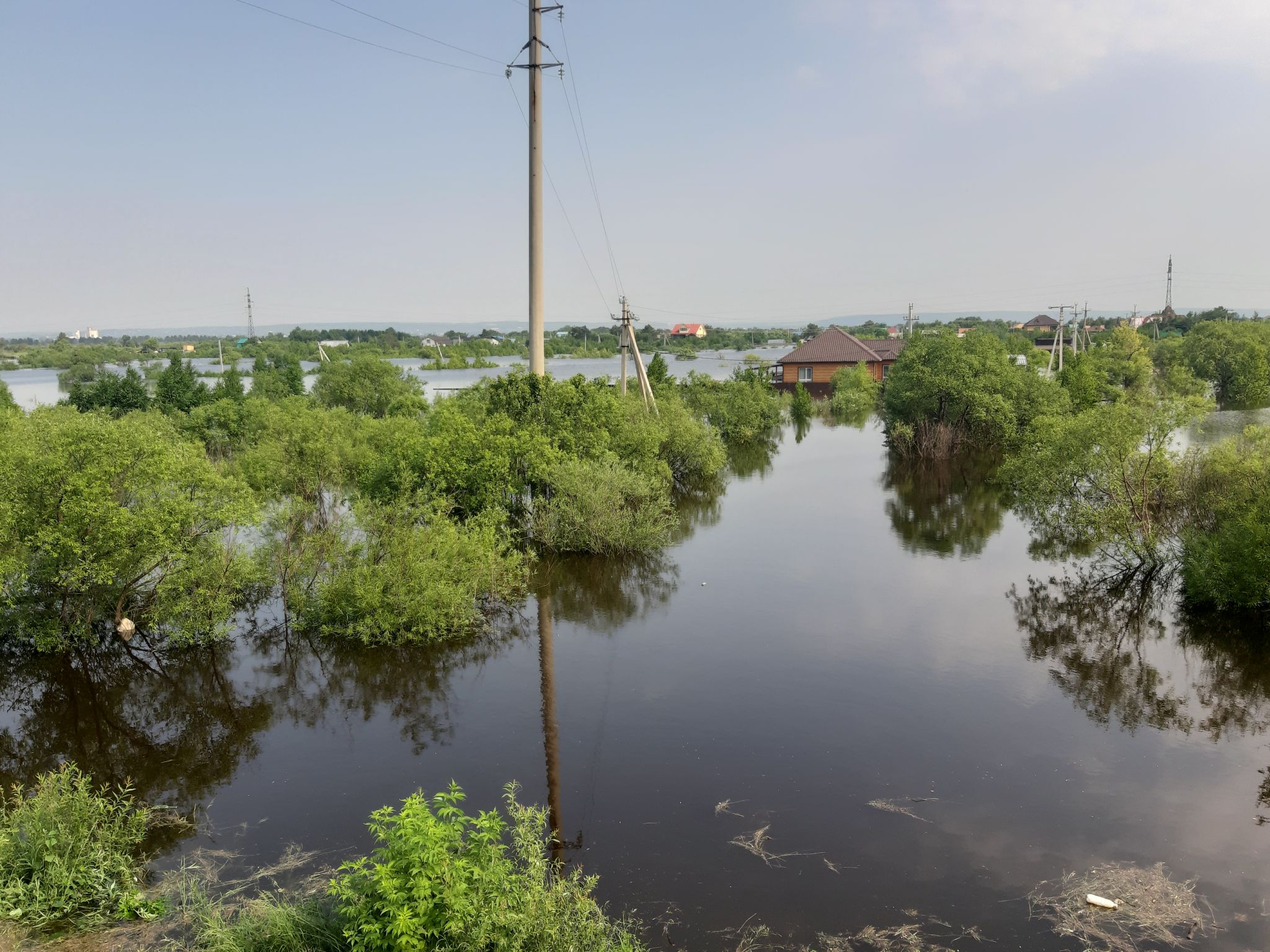 Уровень воды в реках Дальнего Востока повышается из-за интенсивных осадков