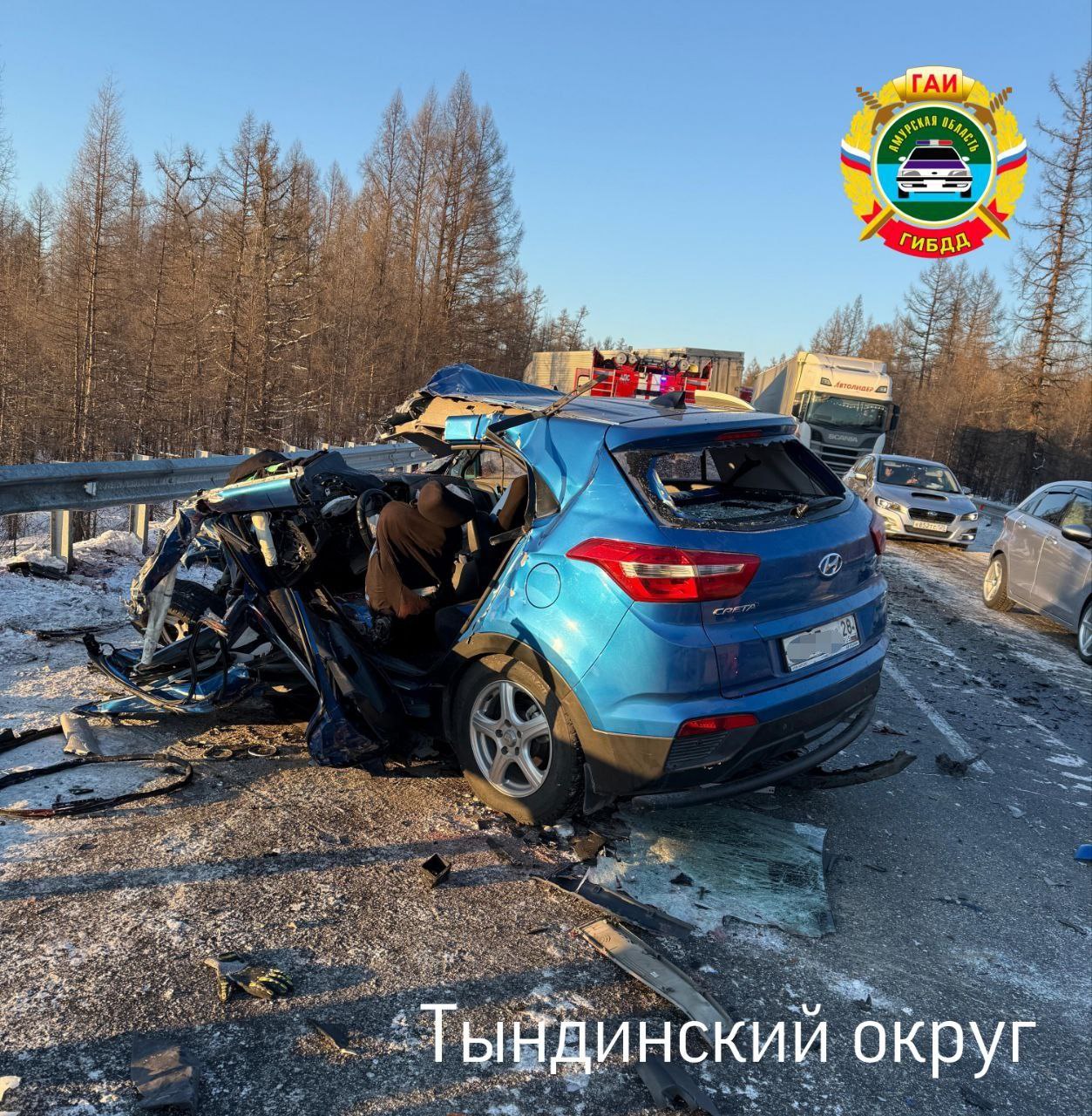 Три человека погибли в ДТП на федеральных трассах в Приамурье