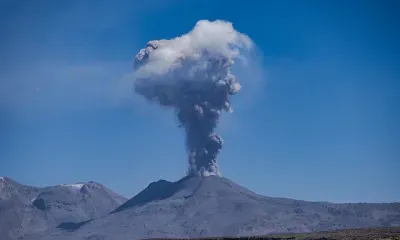 Вулканы проснулись на Дальнем Востоке 