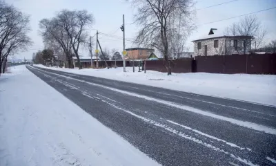 Асфальт уложили на четырех километрах дорог в отдаленных районах Благовещенска