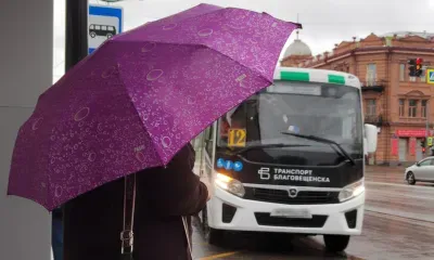 Платить за проезд в автобусах Благовещенска разрешат только при входе