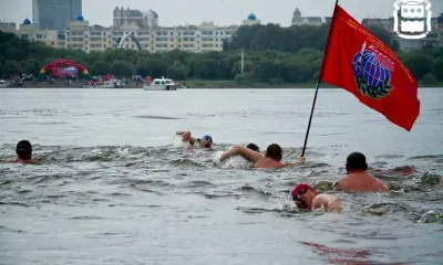 Заплыв "Дружба" через реку Амур проведут после долгого перерыва