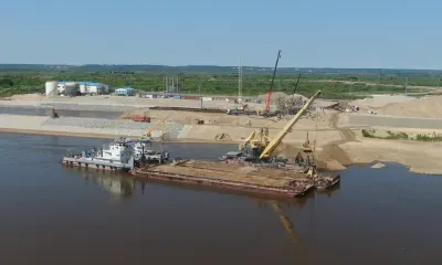 Первая вода поступила на Амурский ГХК с водозабора на Зее