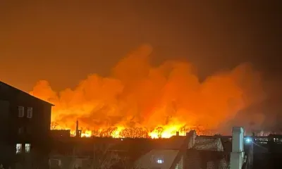 Пожары в нелюдных местах тушили в Белогорске