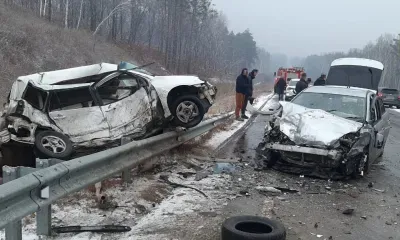 Пожарные вытащили мертвого водителя на трассе Благовещенск-Свободный