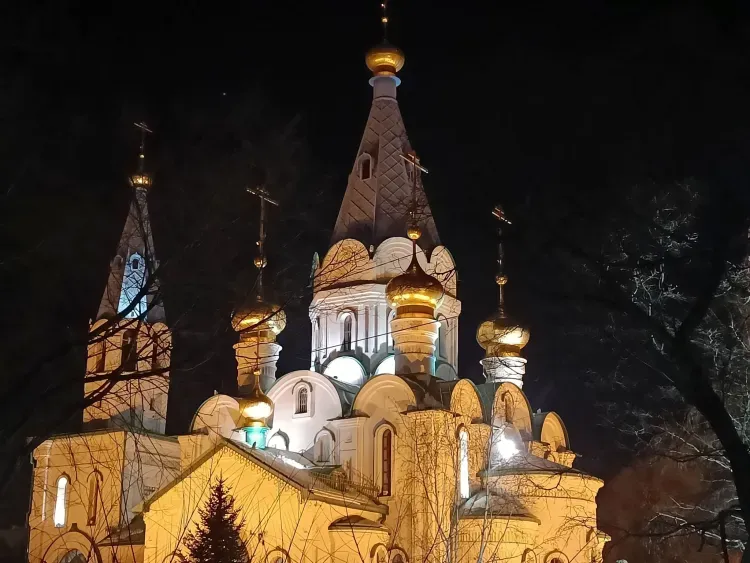 Храмы Приамурья в Рождество посетили военнослужащие общевойсковой армии ВВО