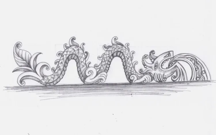 Семиметровый Дракон с русской тематикой появится в центре Благовещенска