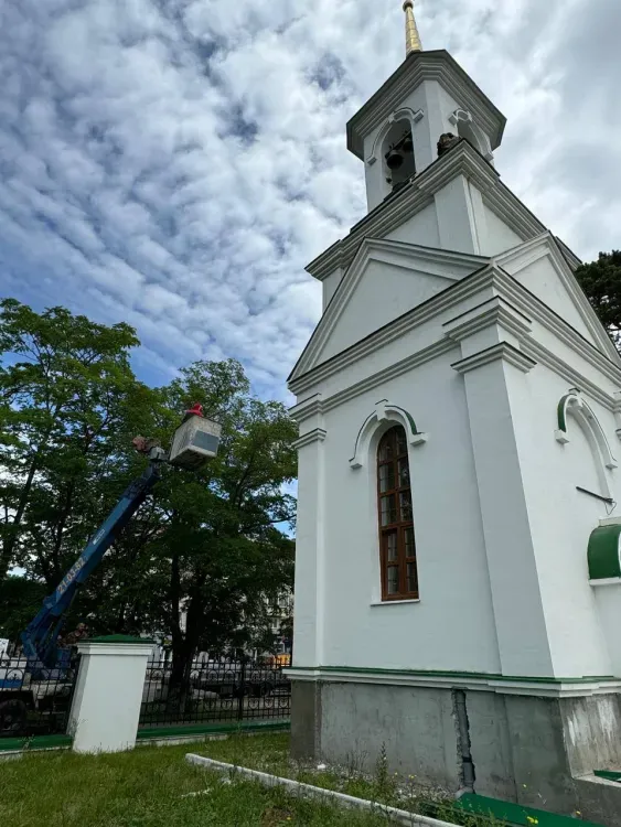 Колокольню храма в Благовещенске спас неравнодушный горожанин