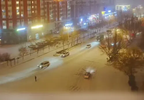 Автобусное сообщение между Хэйхэ и Харбином приостановлено из-за снегопада