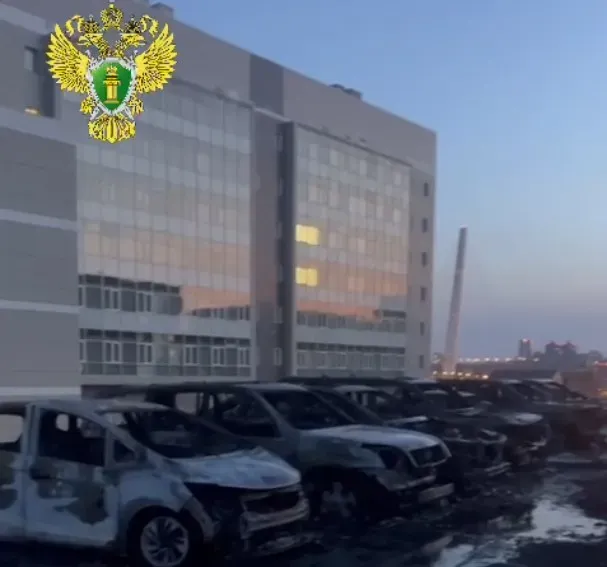 Сгорело более 20 машин: крупный пожар произошел на автостоянке во Владивостоке