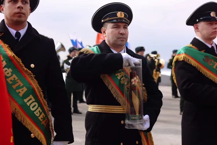 Пограничников, участвующих в международной акции, приветствовал губернатор Василий Орлов