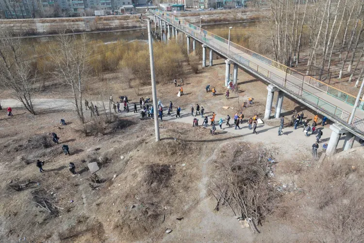 В массовых субботниках в Забайкалье и Приамурье примет участие почти весь коллектив ЗабЖД