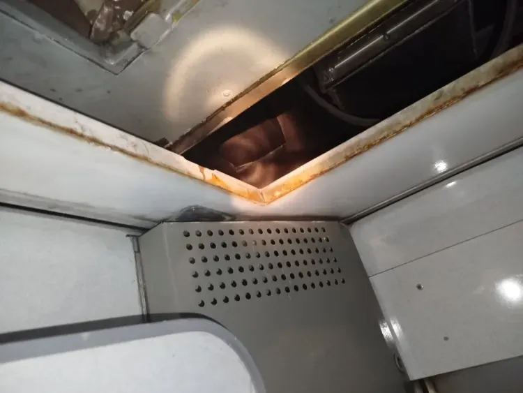 Задымление из-за бойлера произошло в поезде на станции Бурея