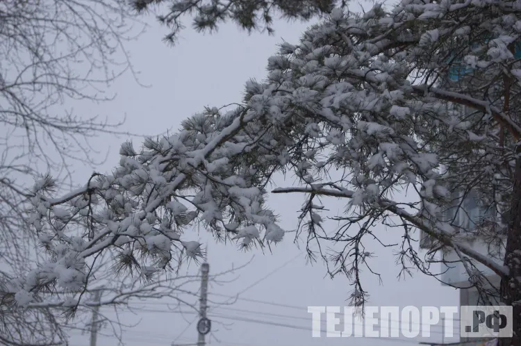 Сильнейший снегопад обрушился на Москву